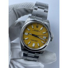 (준비완료/특급배송)NO.2129/ VS공장 롤렉스 오이스터퍼페츄얼 옐로우 다이얼 41미리