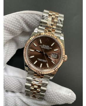 (한정수량/풀겨업) NM공장 롤렉스 데이저스트 36mm 신형 초코다이얼 로즈골드 콤비 /안사면후회