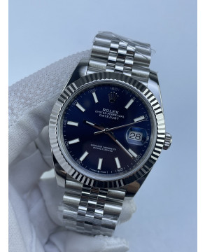 (준비완료/특급배송)NO.3251/롤렉스 데이저스트 41 블루 바 인덱스 126334 QP공장