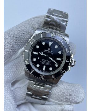 (준비완료/특급배송)NO.3342/QP공장 Submariner 41mm 124060 No Date Black Ceramic 904L Steel 3230