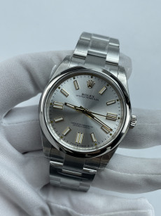 (준비완료/특급배송)NO.3598/VS공장 롤렉스 오이스터퍼페츄얼 실버 다이얼 41미리